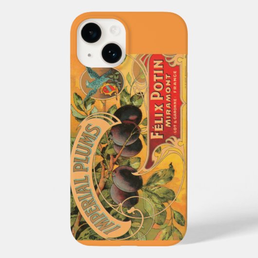 plumetiket Case-Mate iPhone case (Achterkant)