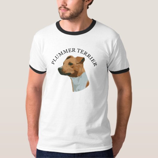 Plummer Terrier T Shirt (Voorkant)