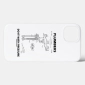 Plummers doen het met drukverschil tussen Hoffman  Case-Mate iPhone Case (Achterkant (horizontaal))