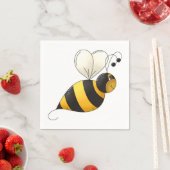 Plump Bee Papier servetten (Insitu)