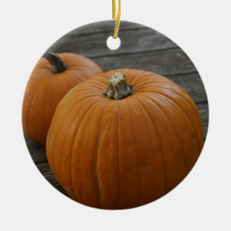  Plump Pumpkins Ornament Round