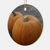  Plump Pumpkins Ornament Round (Links)
