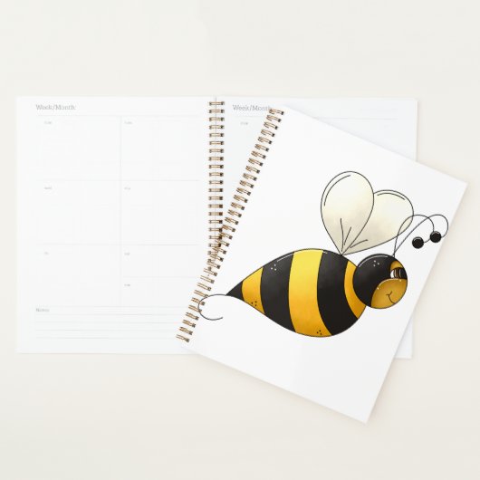 Plump Winged Bumble Bee Planner (Display)
