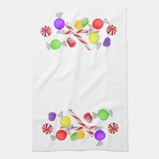 Plums de sucre Serviette de cuisine (Vertical)