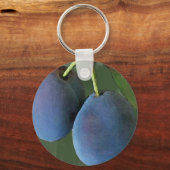 Plums-Waterverf - Sleutelhanger (Voorkant)