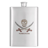 Plunder & Pillage Pirate Calico Jack Heupfles (Voorkant)