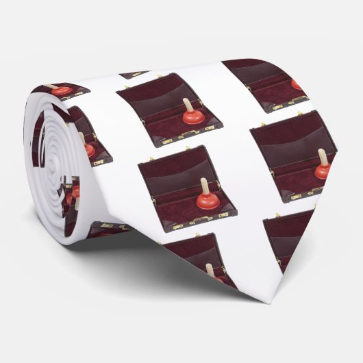 PlungerInBriefcase051411 Stropdas (Opgerold)