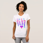 PLUR (Peace Love Unity Respect) T-shirt (Voorkant volledig)