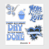 Plus autocollant auto-love pack (Feuille)