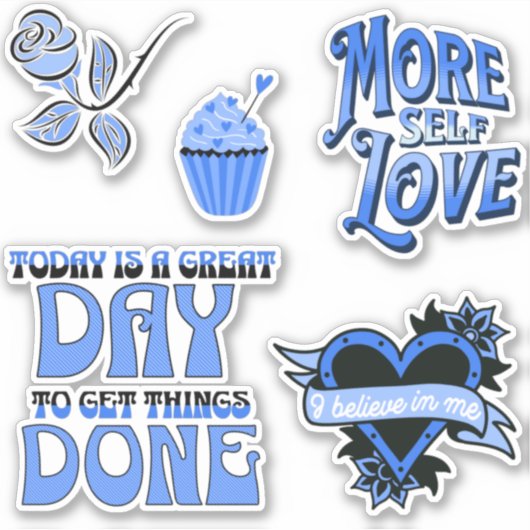 Plus autocollant auto-love pack (Devant)