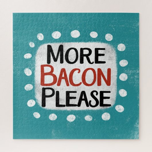 Plus Bacon S'Il Vous Plaît Puzzle (Vertical)
