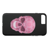 Plus Camouflage rose Crâne iPhone 7 Coque (Dos (Horizontal))