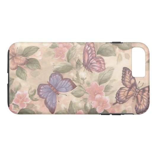 Plus Coque Butterfly iPhone 7 (Dos (Horizontal))