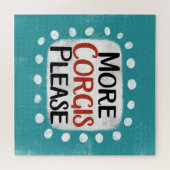 Plus Corgis S'Il Vous Plaît Puzzle (Horizontal)