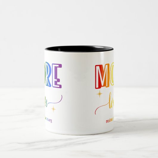 Plus d'amour Rainbow mug (Centre)
