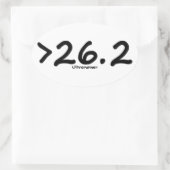 Plus de 26,2 autocollants Ultrarunner (4) (Sac)