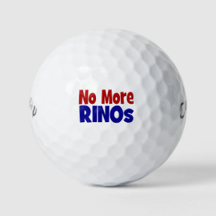 Plus de balles de golf RINO, balles de golf rouges