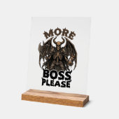 Plus de Boss S'il Vous Plaît Halloween Démon Squel (Angle)