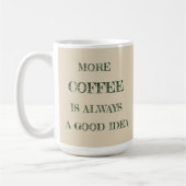 Plus de café Mug (Gauche)
