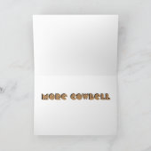 Plus de carte d'anniversaire de sonnaille (Intérieur)