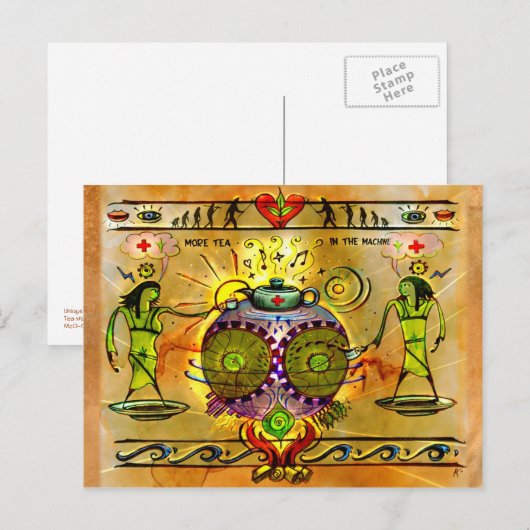 Plus de carte postale Tea (Devant / Derrière)