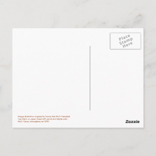 Plus de carte postale Tea (Dos)