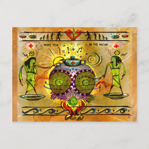Plus de carte postale Tea