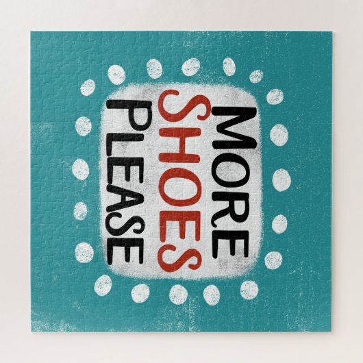 Plus De Chaussures S'Il Vous Plaît Puzzle (Horizontal)
