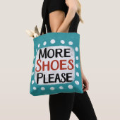 Plus de chaussures S'il vous plaît Sac fourre-tout (De près)