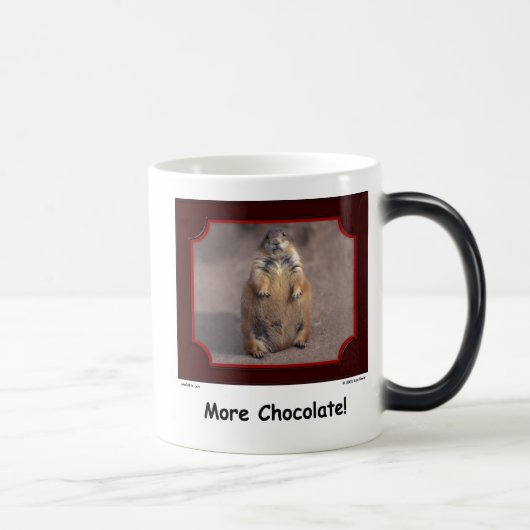 "Plus de chocolat !" Tasse d'écureuil (Droite)