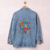 Plus de couleur, plus d'amour, typographie arc-en- (Hangar)