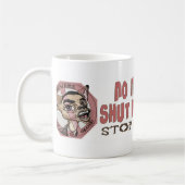 Plus de drame, n'a arrêté la tasse d'Obama (Gauche)