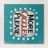 Plus de gigles S'il vous plaît Jigsaw Puzzle (Horizontal)