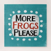 Plus de grenouilles S'Il Vous Plaît Puzzle