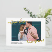 plus de joie cette année carte de vacances faire-p (Debout devant)