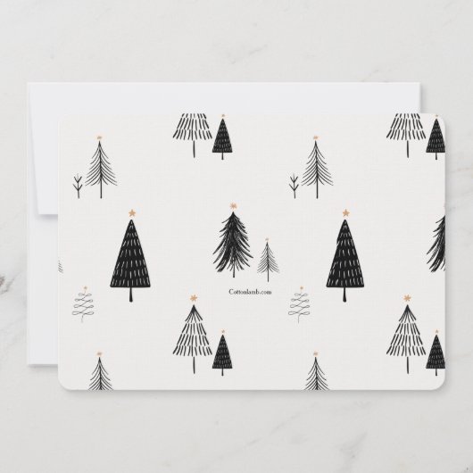 Plus de joie cette année Faire-part de naissance p (Dos)