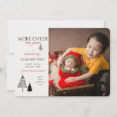 Plus de joie cette année Faire-part de naissance p (Devant)