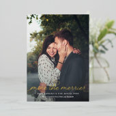 Plus de la carte de vacances Merrier Pregnancy Foi (Debout devant)