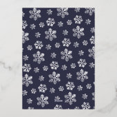 Plus de la carte de vacances Merrier Pregnancy Foi (Verso)