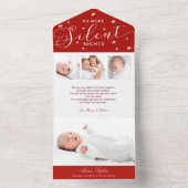 Plus de nuits silencieuses 4 Photos Faire-part de  (À l'intérieur)