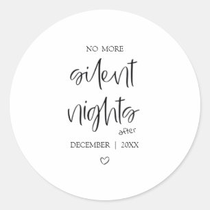 Plus de nuits silencieuses Autocollant d'annonce