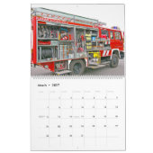 PLUS de pompiers et Flames Calendrier (Mar 2027)