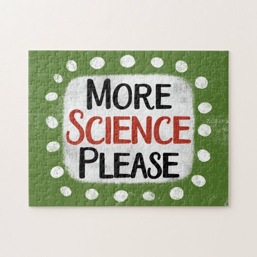 Plus de science S'il vous plaît Jigsaw Puzzle (Horizontal)