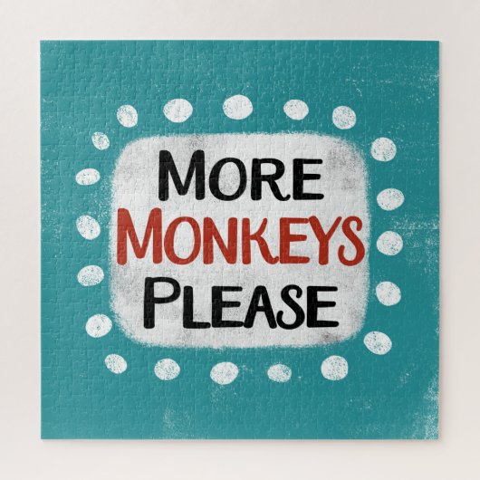 Plus de singes S'Il Vous Plaît Puzzle (Vertical)