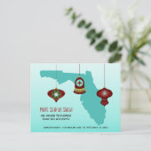 Plus de soleil, pas de neige Carte de Floride Noël (Debout devant)