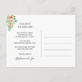 Plus de Soleil Pas de Neige Nouvelle Adresse Carte (Dos)