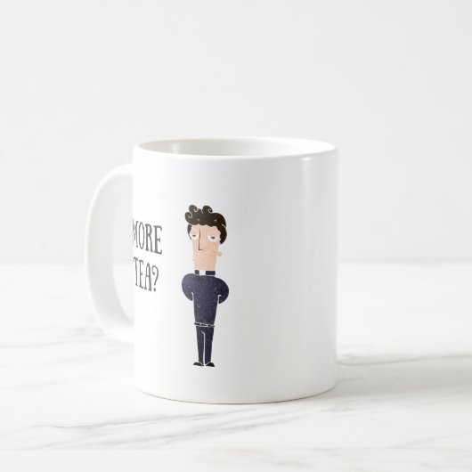 Plus de tasse de curé de thé (Devant gauche)