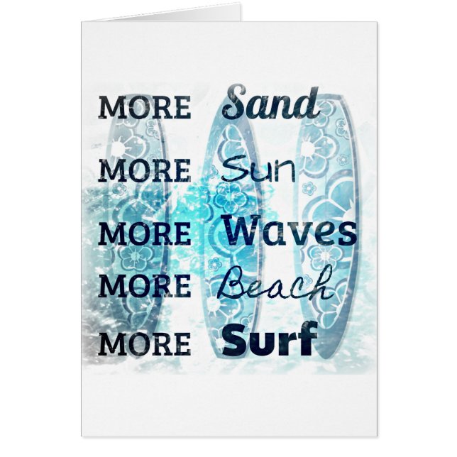 Plus de vie sur la plage (Devant)