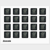 Plus d'entre nous Stickers Wicca (Feuille)