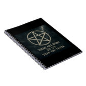 Plus d'entre nous Wicca Spiral Carnet (Côté Droit)